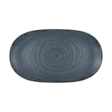 VV3588 Steelite Creations Pompeii Slate Platter 355.6x203.2mm (Box 12)(Direct)