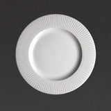 VV673 Steelite Willow Mid Rim Plate 230mm (Pack of 24) - JD Catering Equipment Solutions Ltd