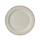 VV762 Steelite Brown Dapple Slimline Plates 255mm (Pack of 24)