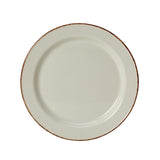 VV764 Steelite Brown Dapple Slimline Plates 203mm (Pack of 24)
