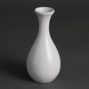 W437 Olympia Whiteware Bud Vases 125mm (Pack of 12) - JD Catering Equipment Solutions Ltd