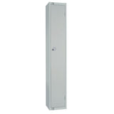 W929-C Elite Single Door Camlock Locker Grey