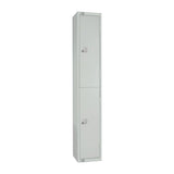 W930-C Elite Double Door Camlock Locker Grey - JD Catering Equipment Solutions Ltd