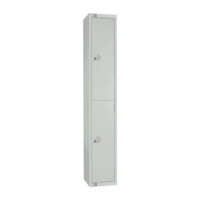 W930-CL Elite Double Door Manual Combination Locker Locker Grey - JD Catering Equipment Solutions Ltd