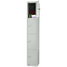 W932-C Elite Four Door Camlock Locker Grey - JD Catering Equipment Solutions Ltd
