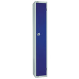 W944-C Elite Single Door Camlock Locker Blue