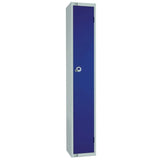 W944-P Elite Single Door Padlock Locker Blue - JD Catering Equipment Solutions Ltd