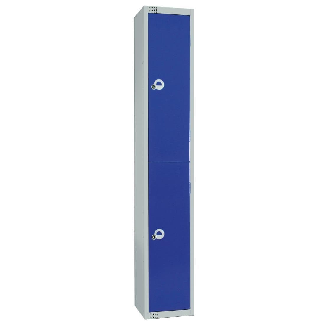 W945-CN Elite Double Door Coin Return Locker Graphite Blue