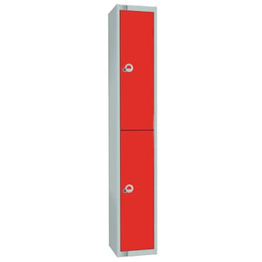 W950-C Elite Double Door Camlock Locker Red - JD Catering Equipment Solutions Ltd