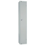 W959-CL Elite Single Door Manual Combination Locker Locker Grey
