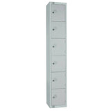 W963-C Elite Six Door Camlock Locker Grey - JD Catering Equipment Solutions Ltd