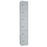 W963-CN Elite Six Door Coin Return Locker Grey