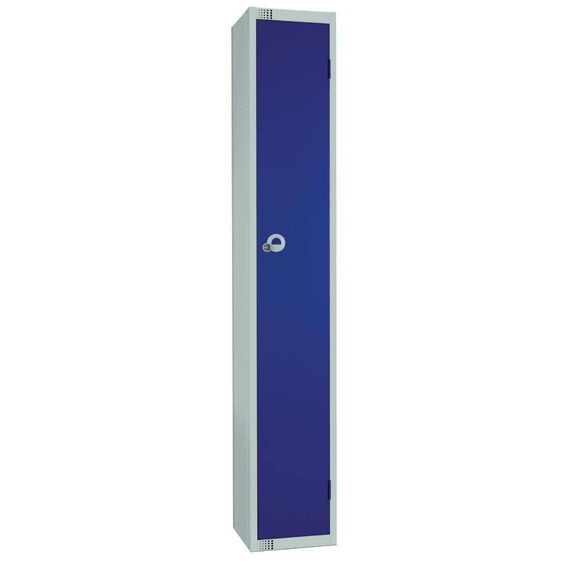 W974-CN Elite Single Door Coin Return Locker Blue