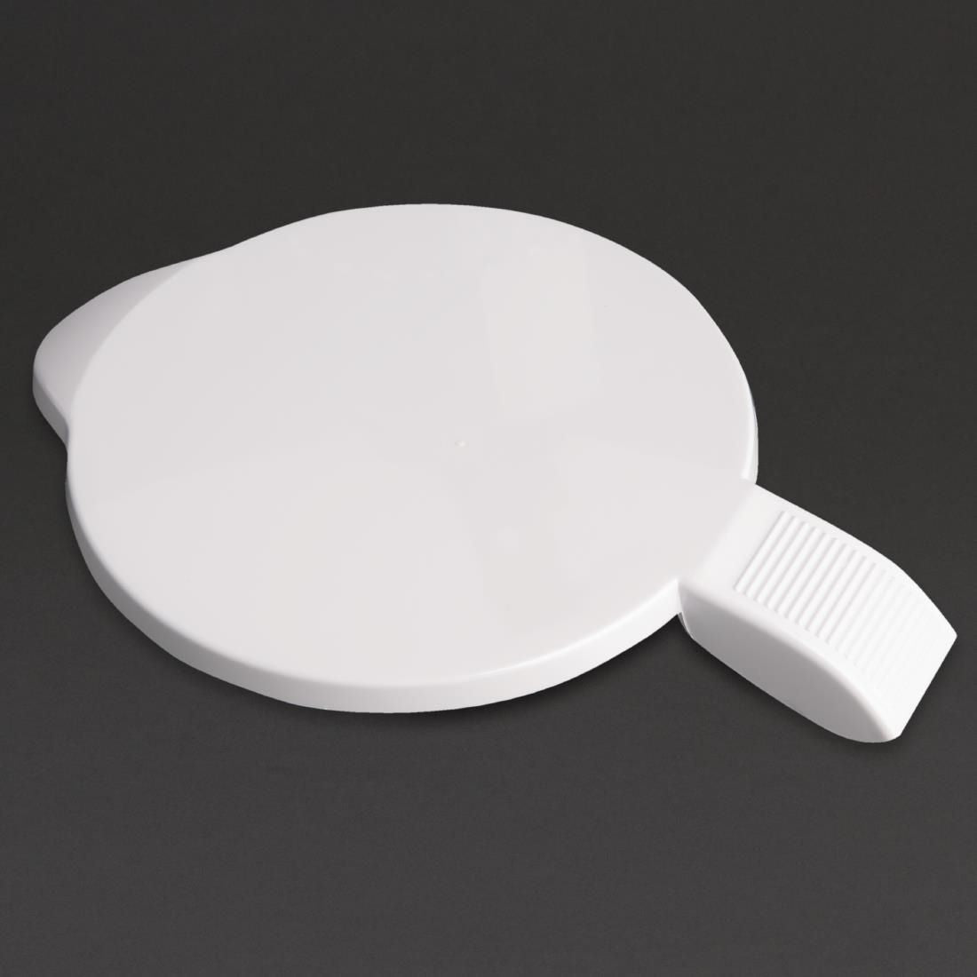 J906 Olympia Kristallon White Polycarbonate Lid for 0.9Ltr Jug